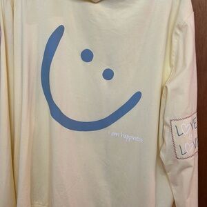 Peace Love World hoodie